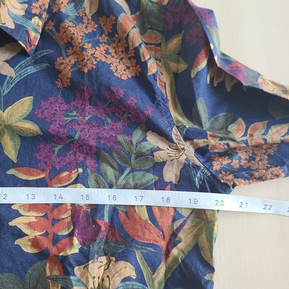 MATINIQUE Tropical Floral Men's Button Down Shirt - Picture 10 of 12